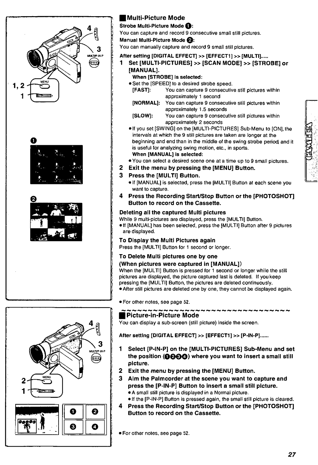 Panasonic PV-DV901, PV-DV851 manual 