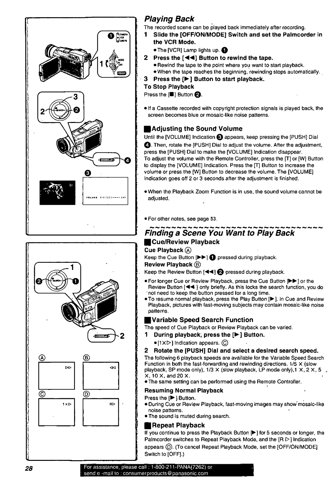 Panasonic PV-DV851, PV-DV901 manual 