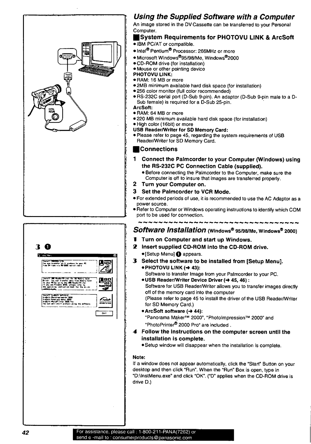 Panasonic PV-DV851, PV-DV901 manual 