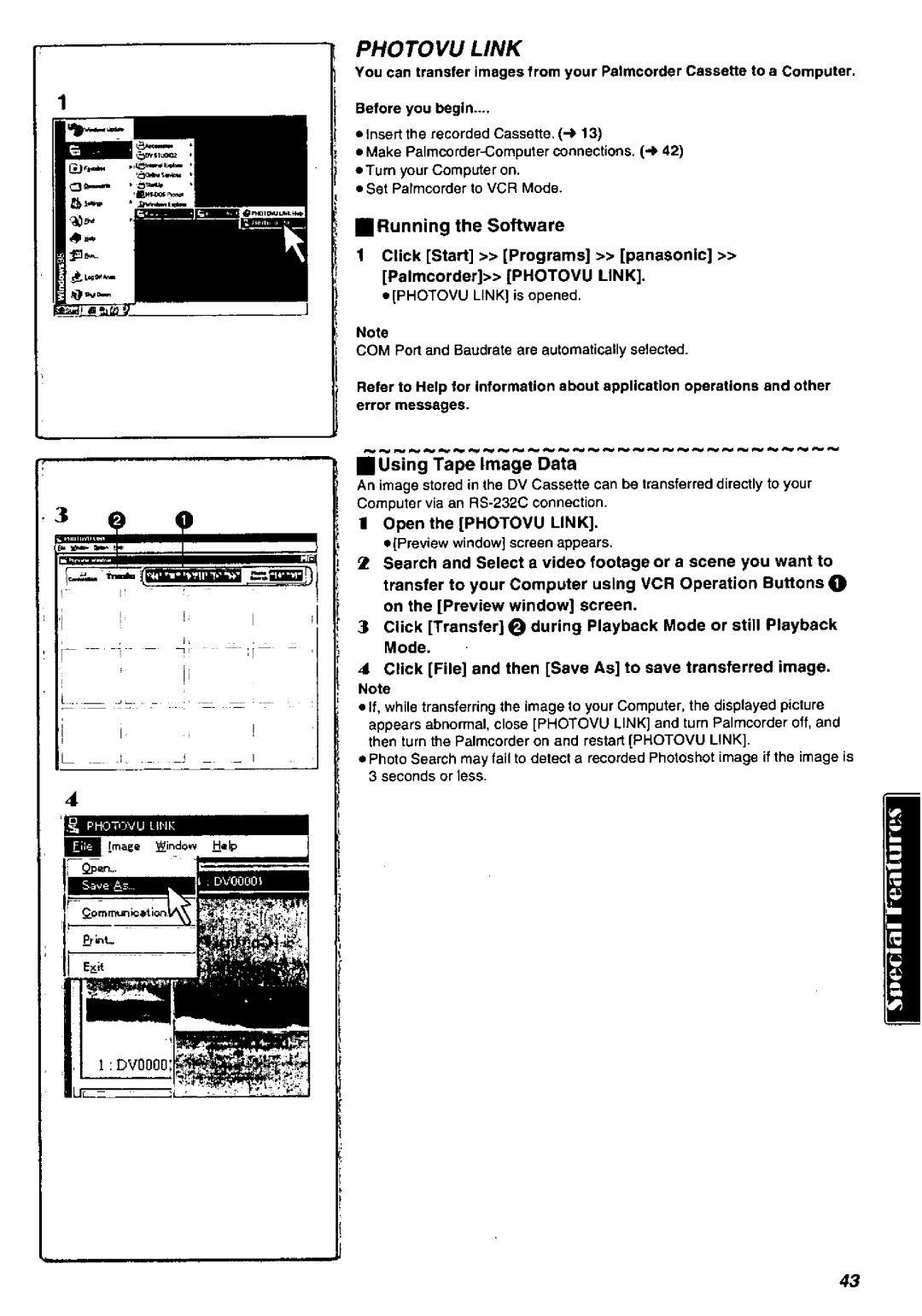 Panasonic PV-DV901, PV-DV851 manual 