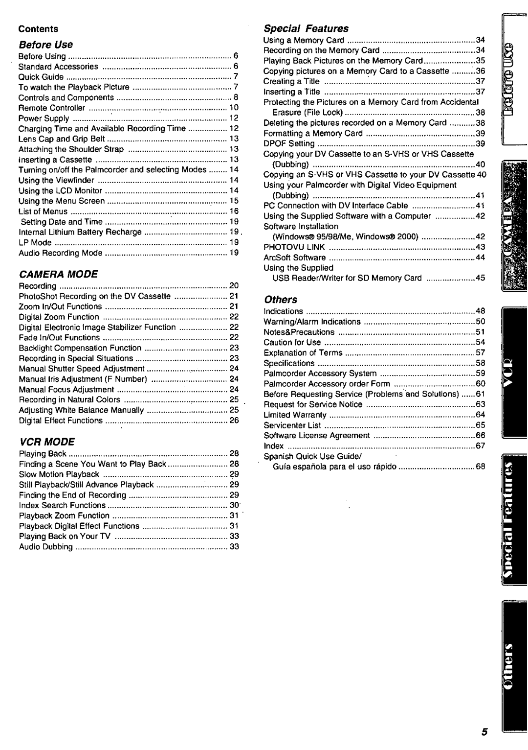 Panasonic PV-DV901, PV-DV851 manual 