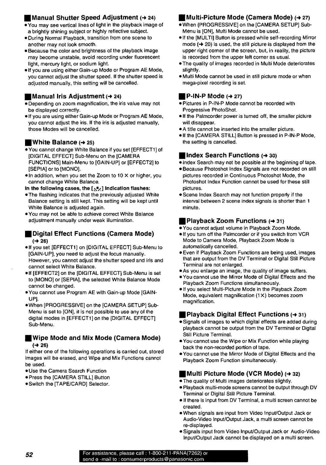 Panasonic PV-DV851, PV-DV901 manual 