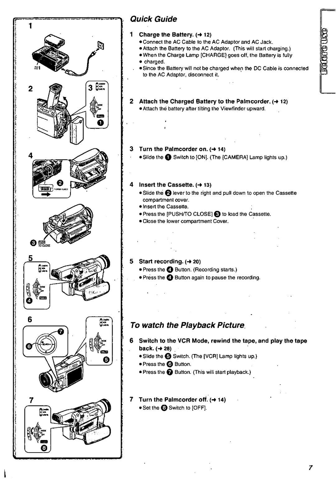 Panasonic PV-DV901, PV-DV851 manual 