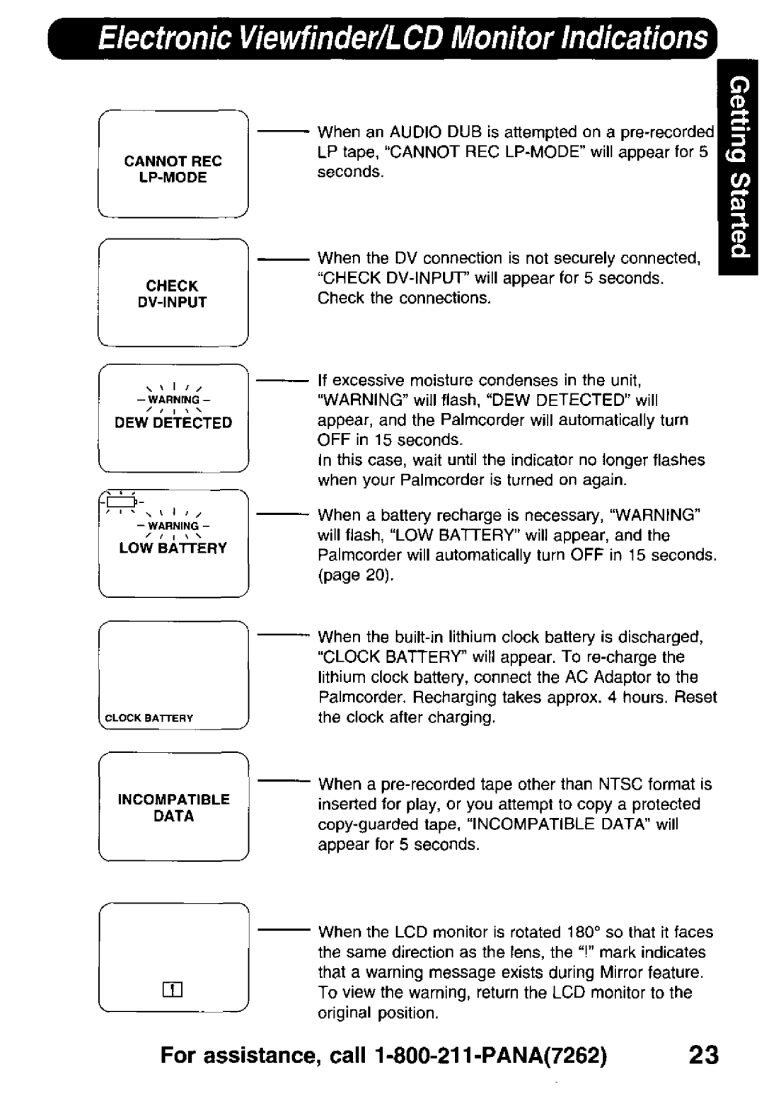 Panasonic PV-DV900 manual 