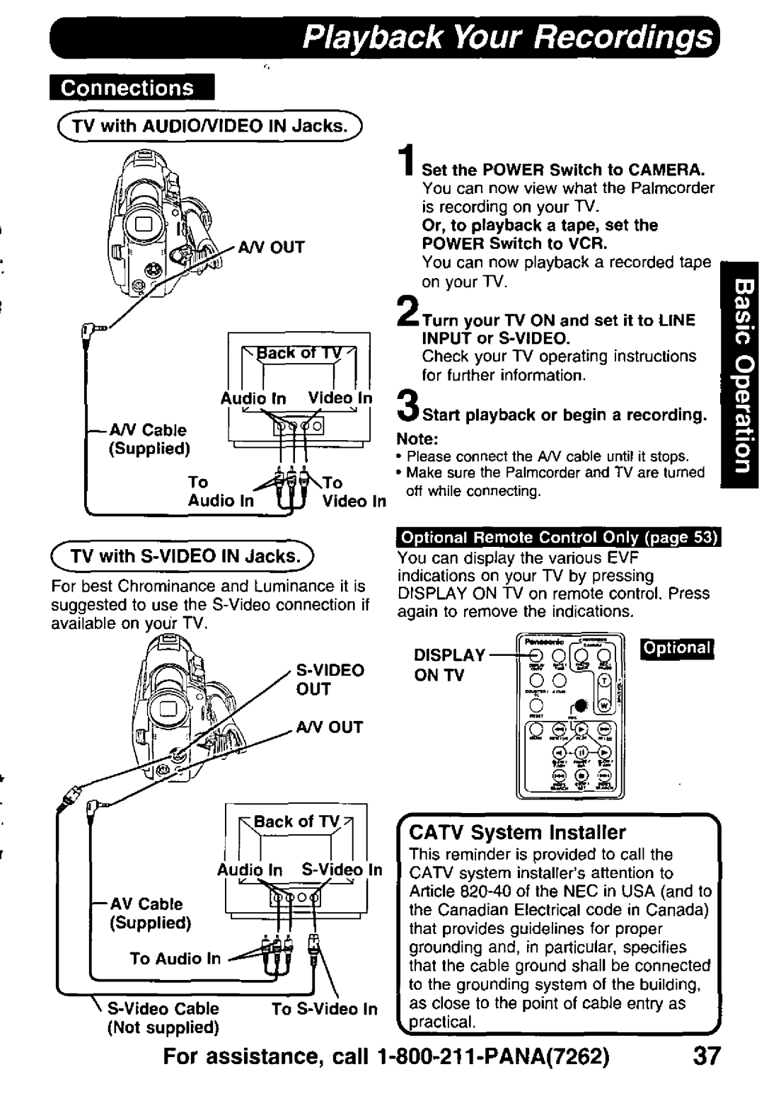 Panasonic PV-DV900 manual 