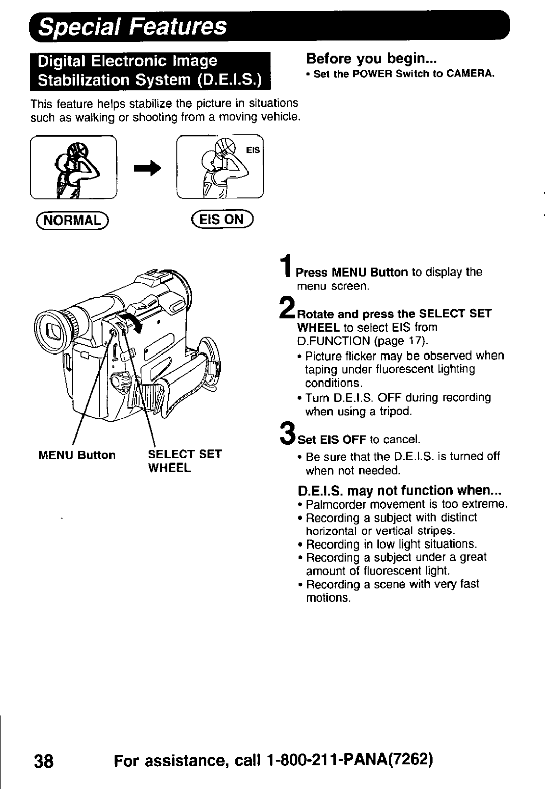 Panasonic PV-DV900 manual 