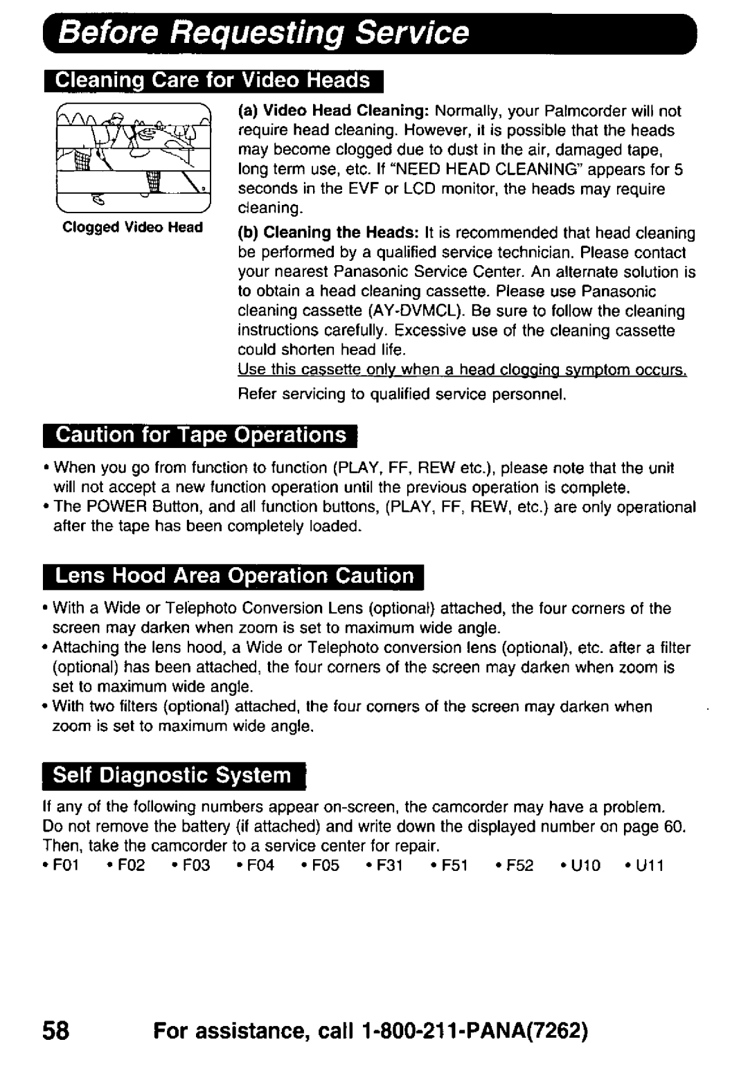 Panasonic PV-DV900 manual 