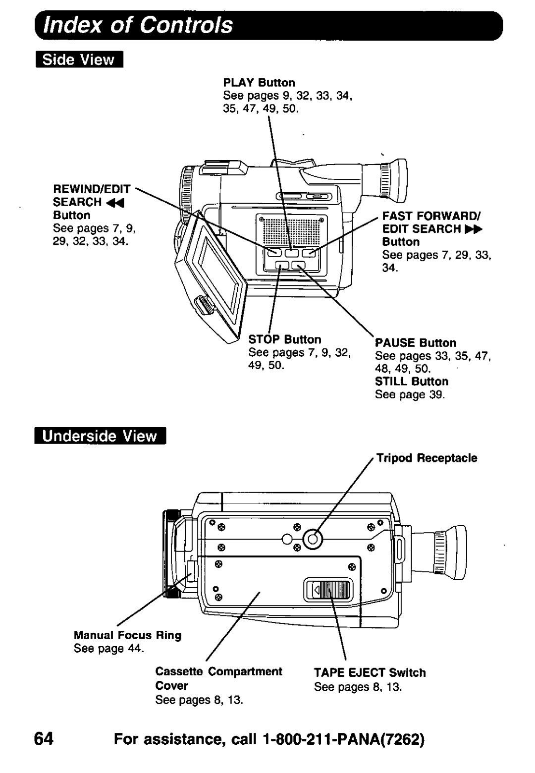 Panasonic PV-DV900 manual 