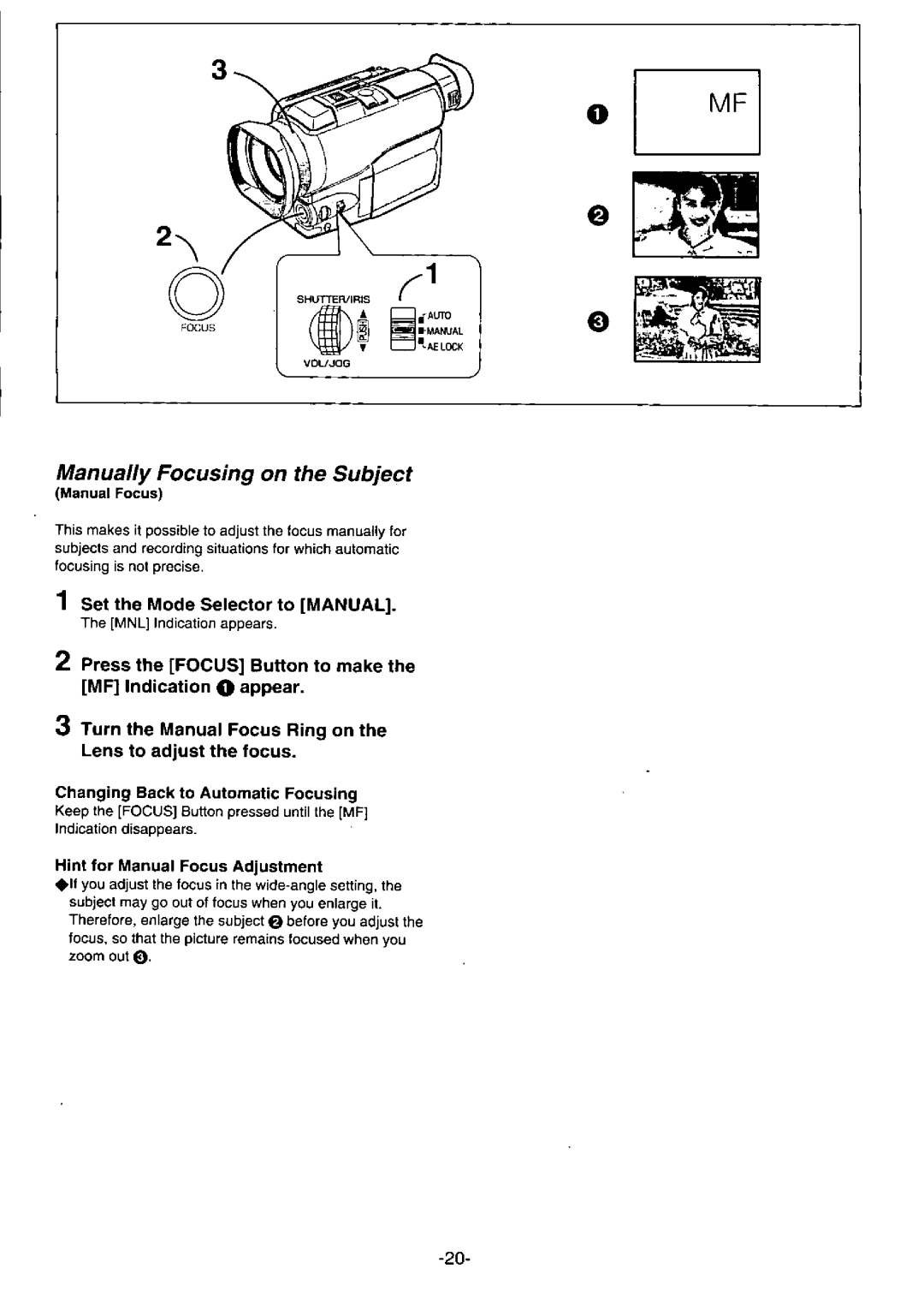 Panasonic PV-DV950 manual 