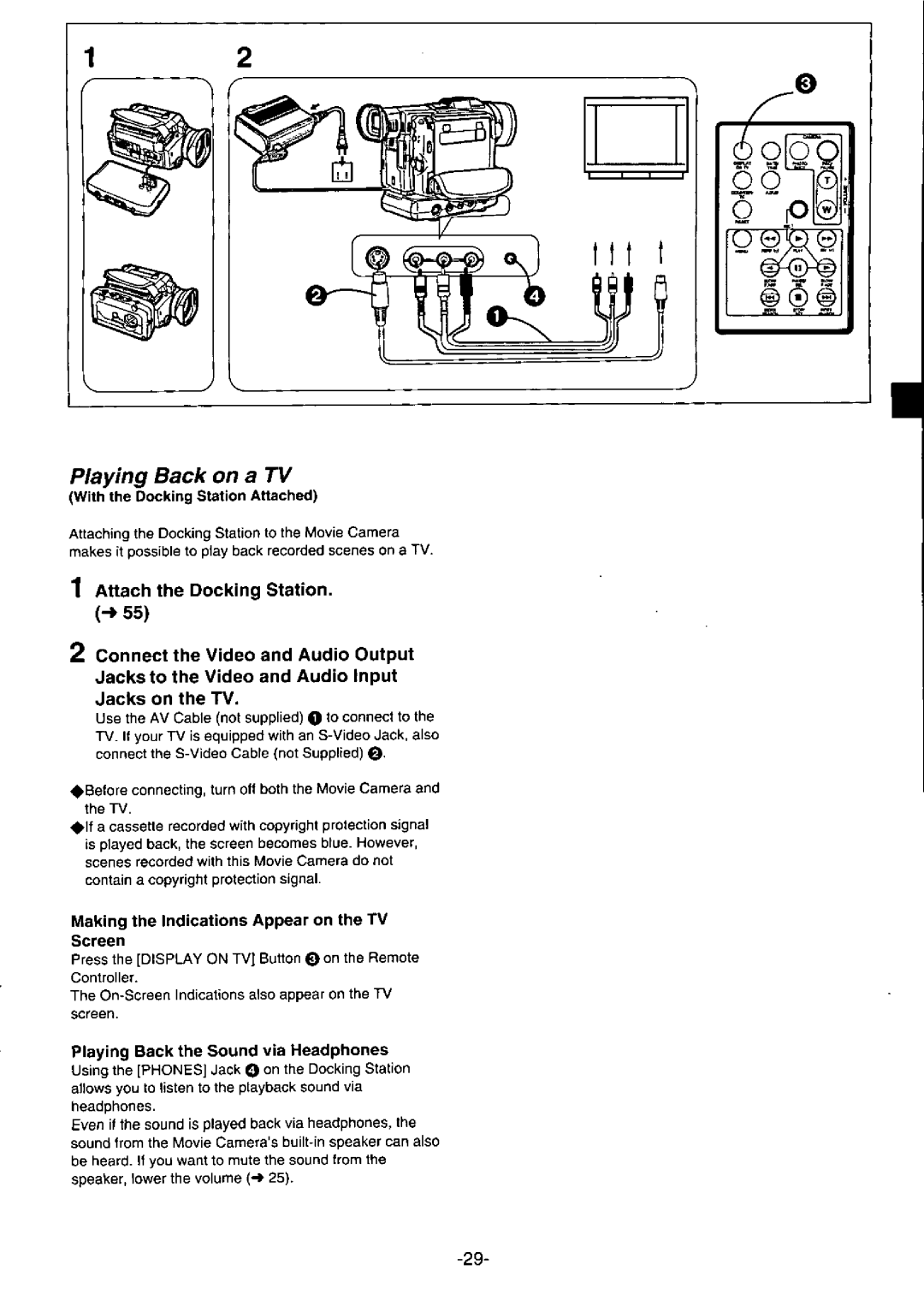 Panasonic PV-DV950 manual 