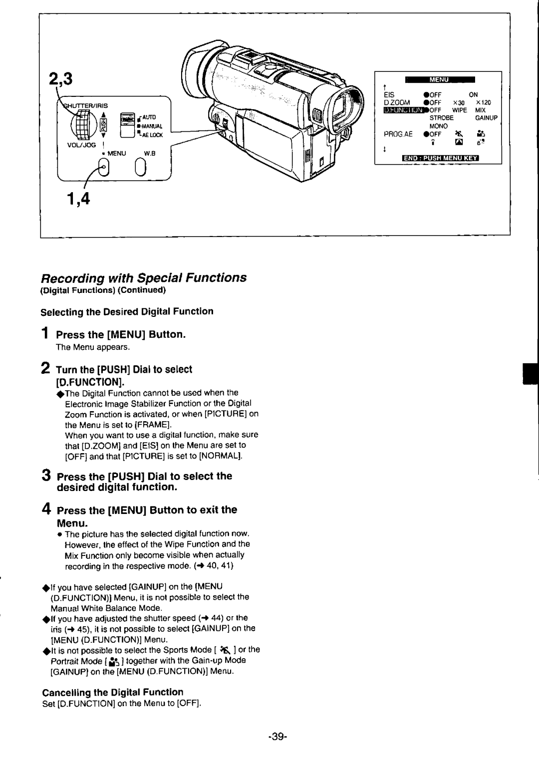 Panasonic PV-DV950 manual 