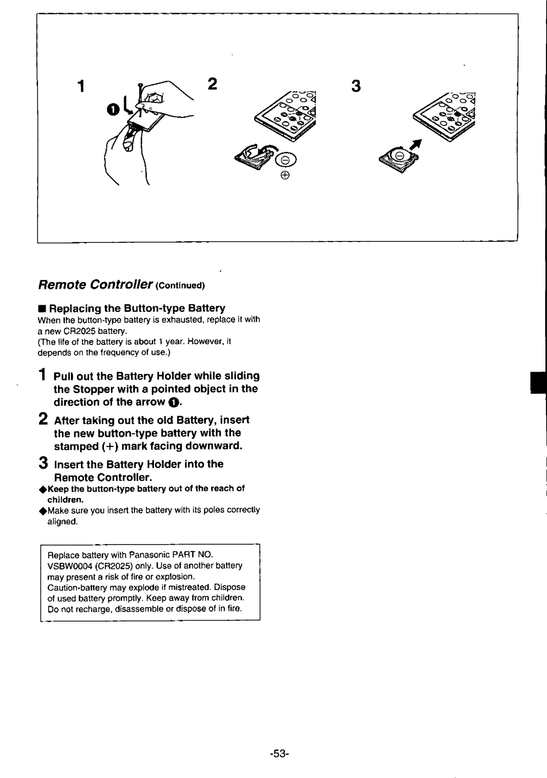 Panasonic PV-DV950 manual 