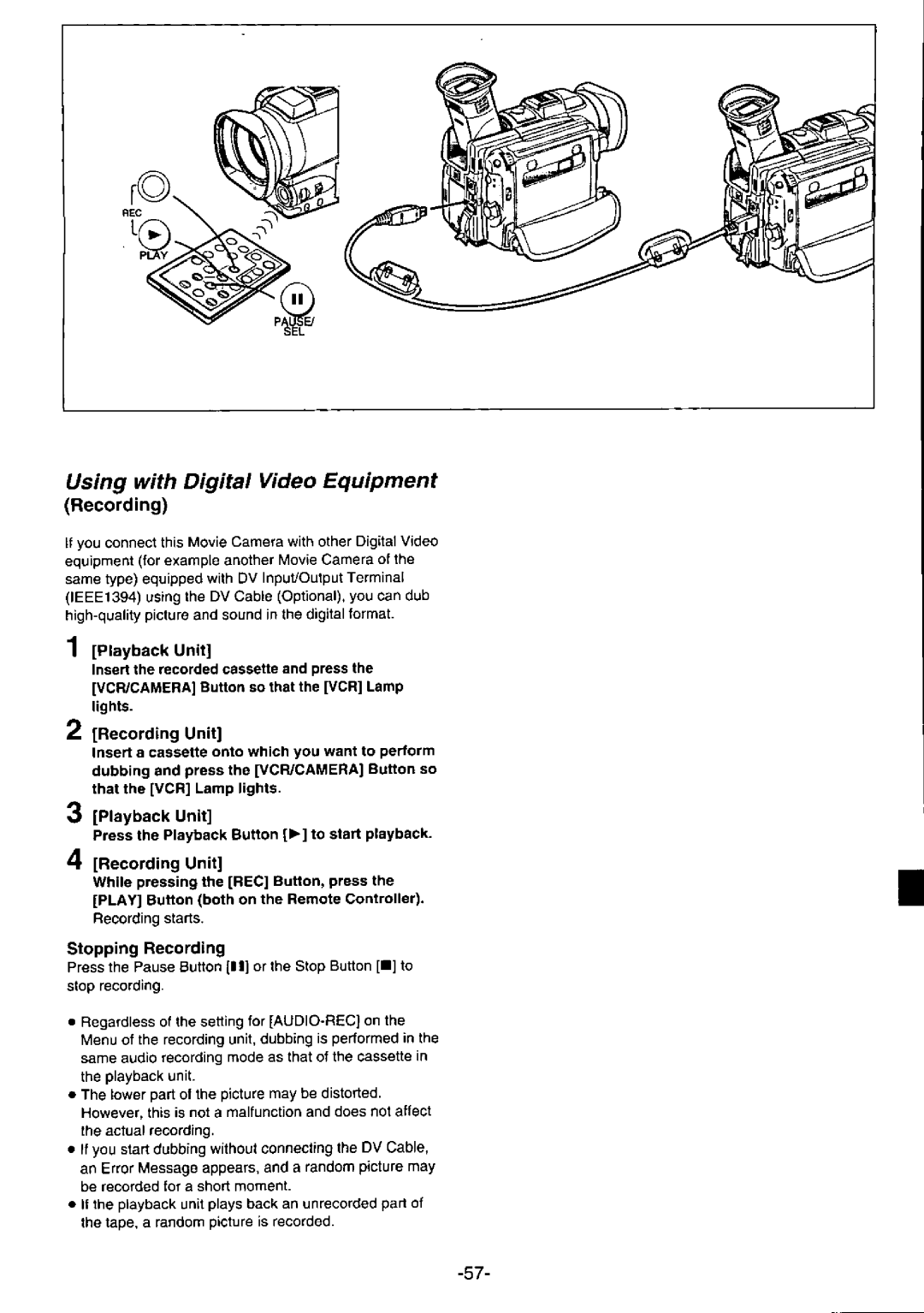 Panasonic PV-DV950 manual 