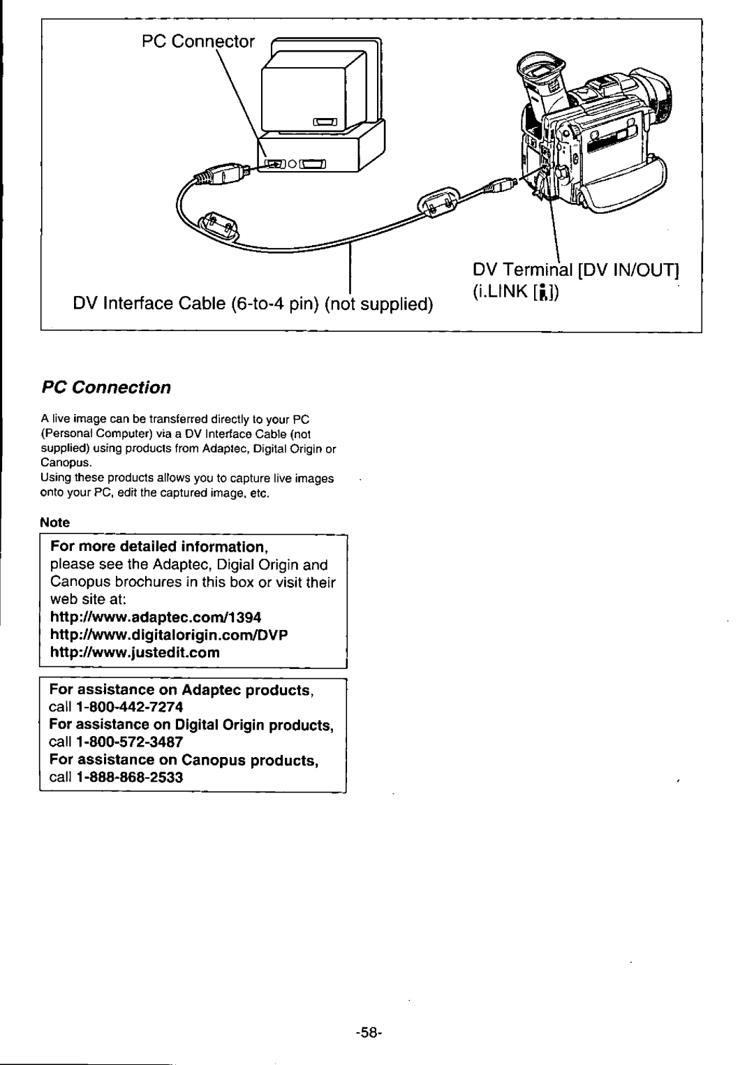 Panasonic PV-DV950 manual 