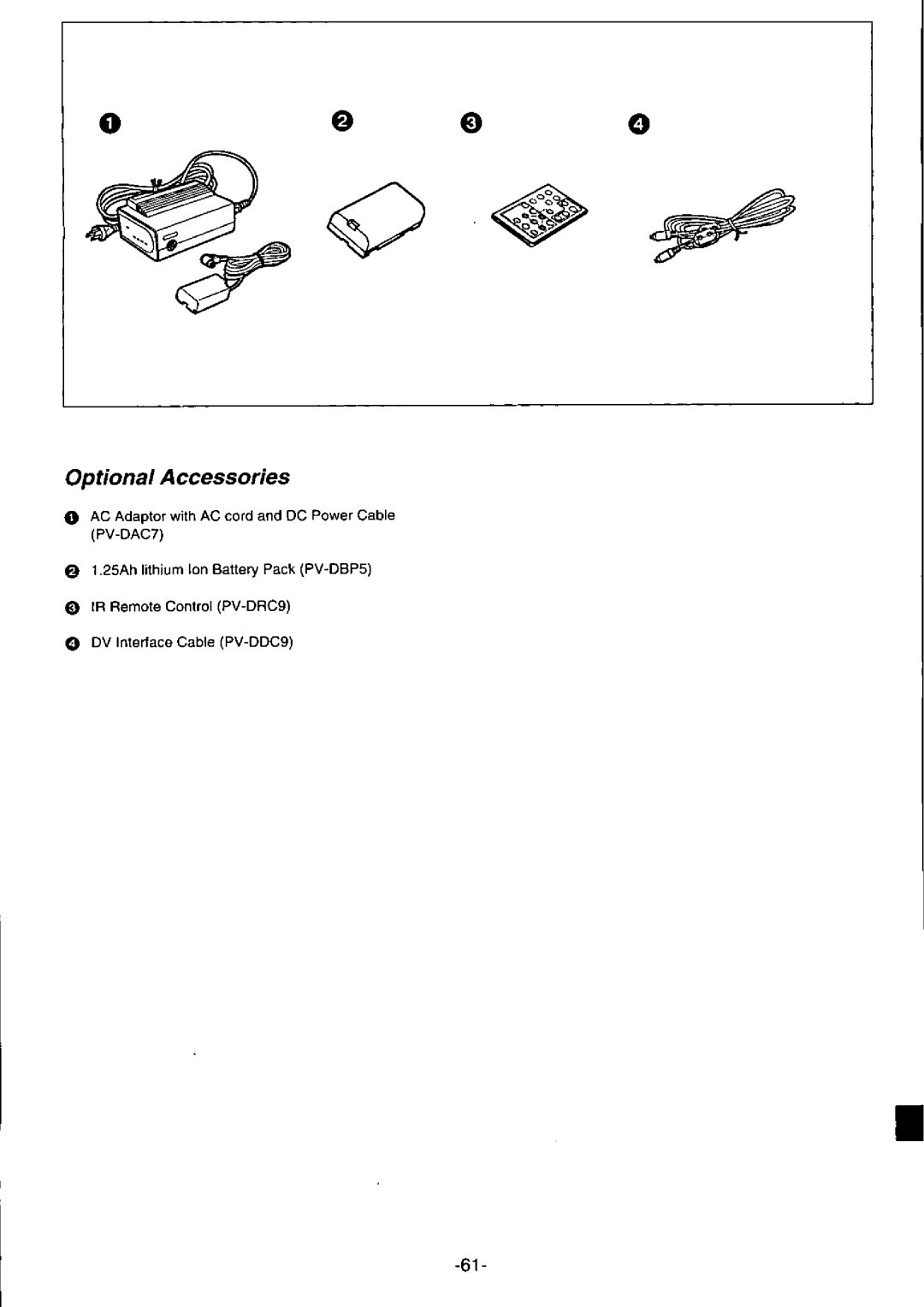 Panasonic PV-DV950 manual 