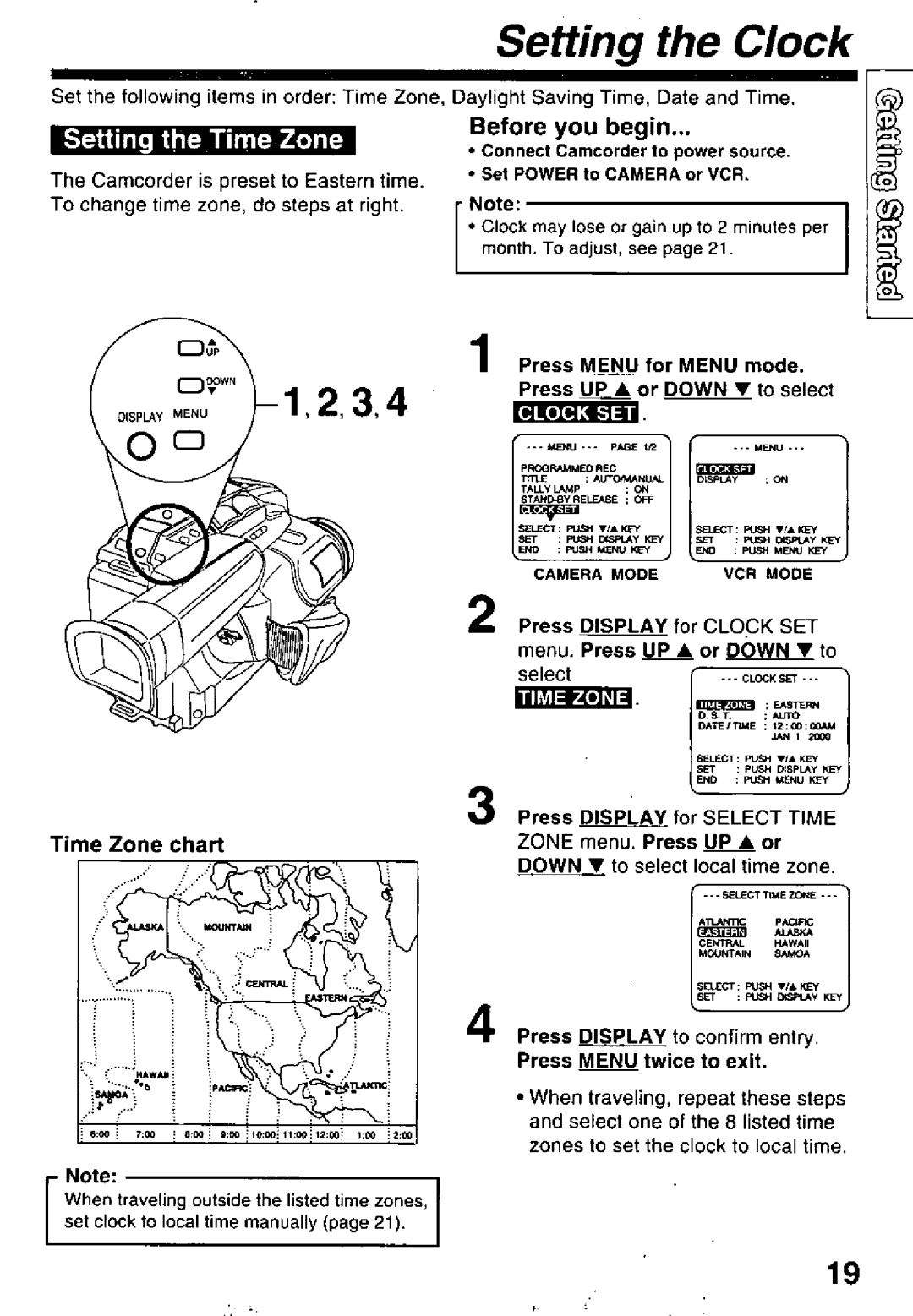 Panasonic PV-L60, PV-L50 manual 