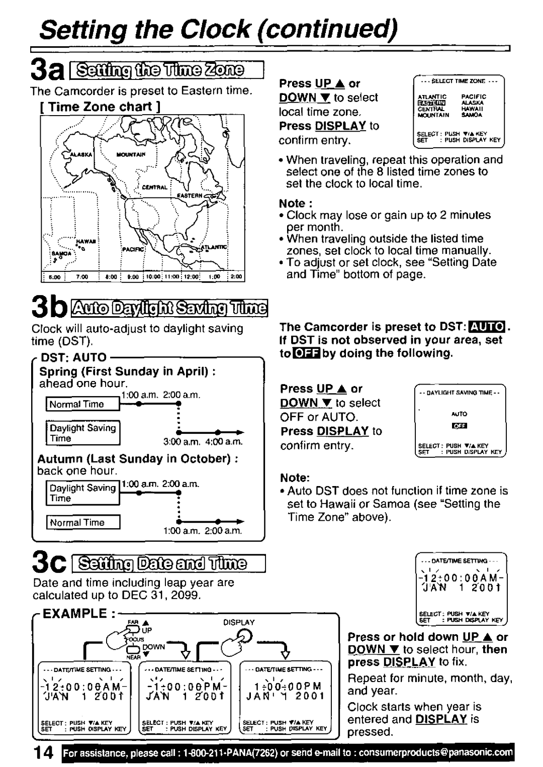 Panasonic PV-L501 manual 