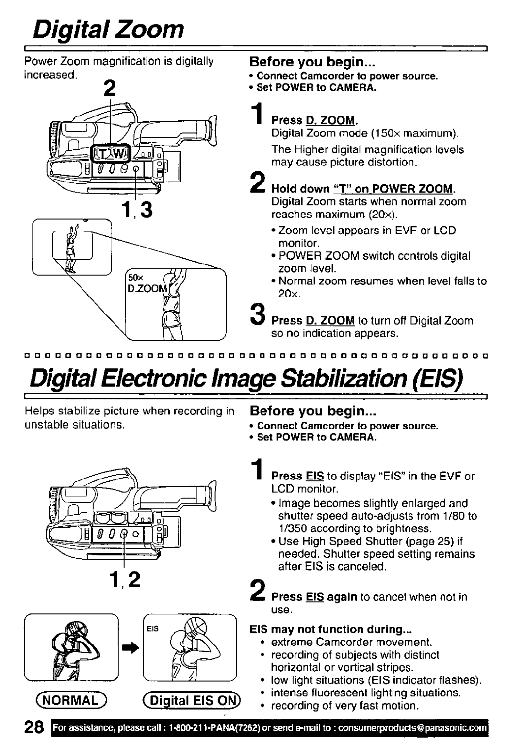 Panasonic PV-L501 manual 