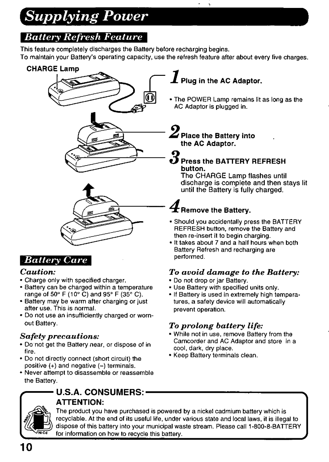 Panasonic PV-L578 manual 