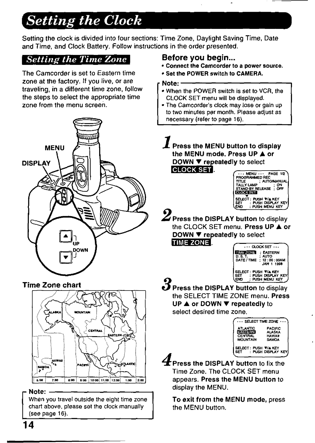 Panasonic PV-L578 manual 