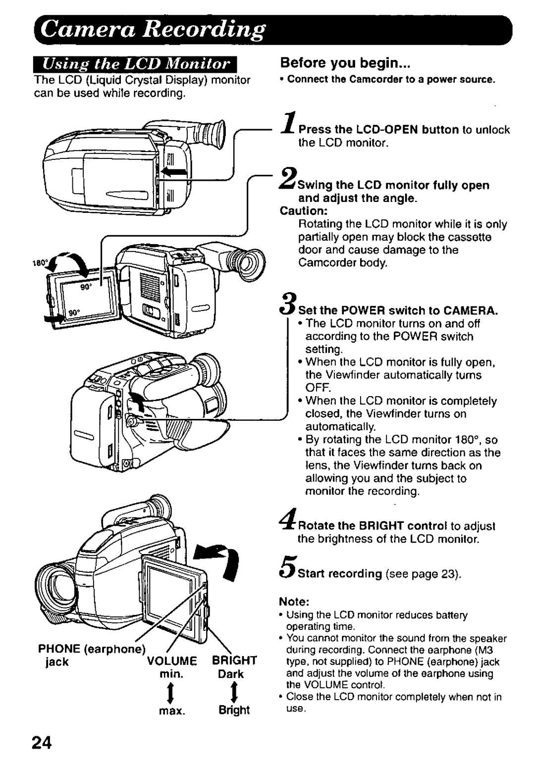 Panasonic PV-L578 manual 