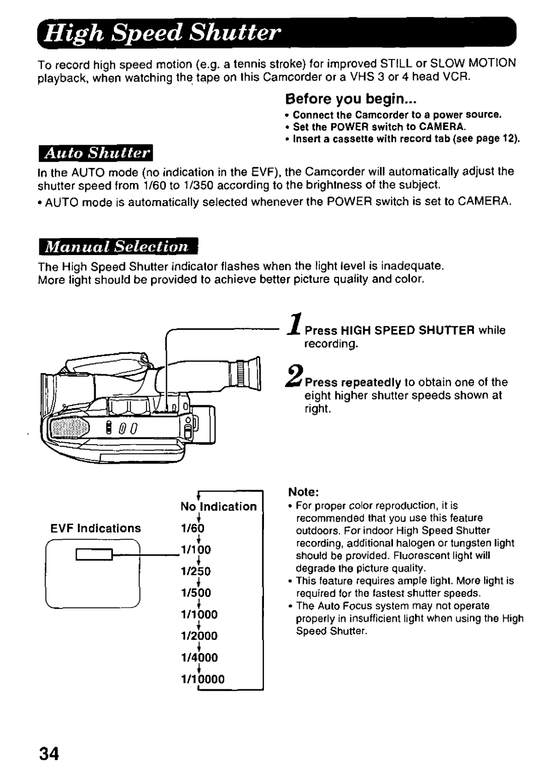 Panasonic PV-L578 manual 