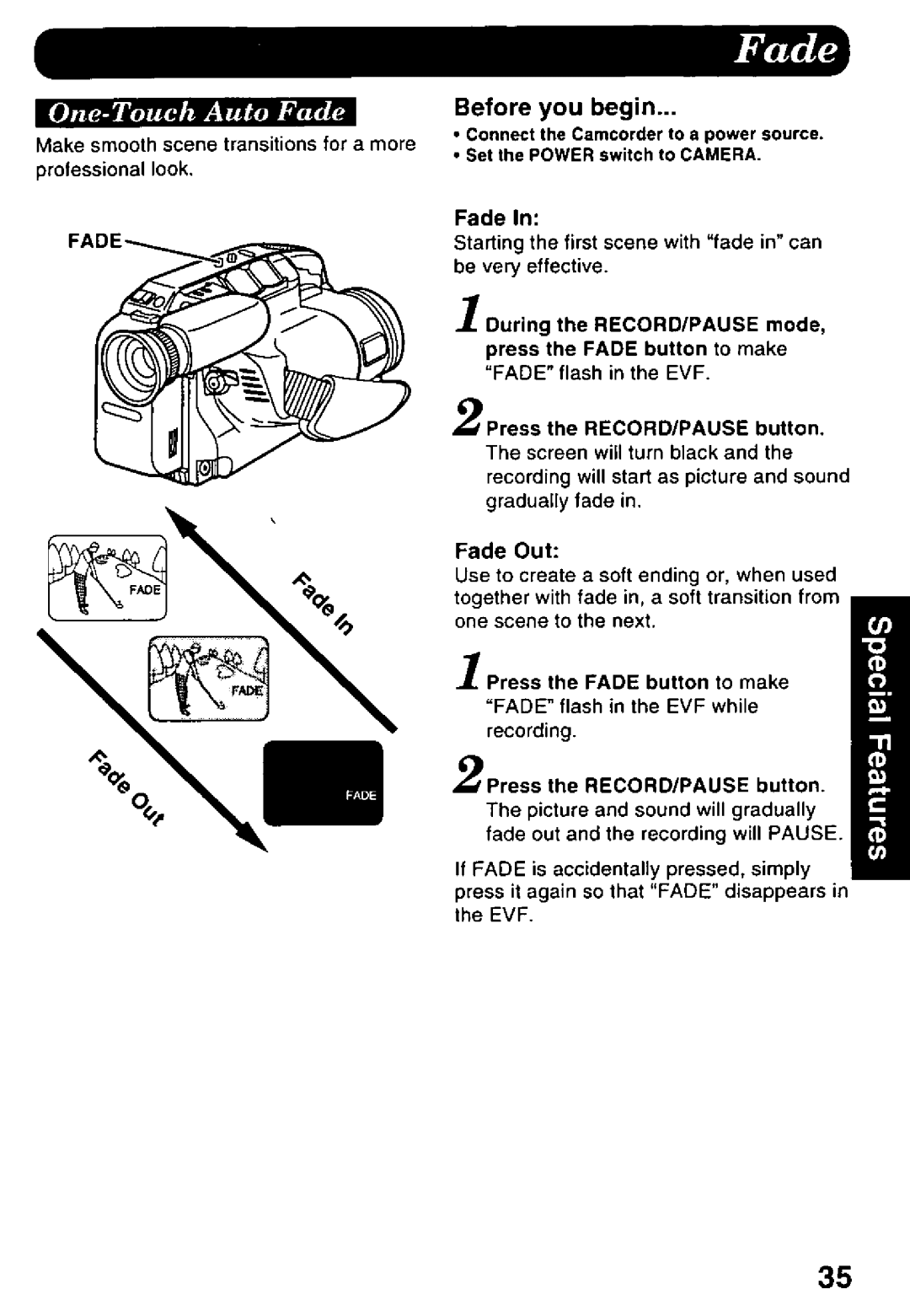 Panasonic PV-L578 manual 