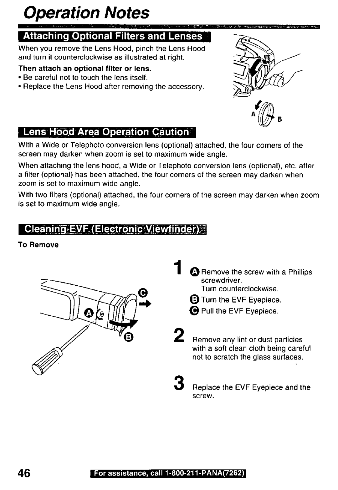 Panasonic PV-L600 manual 