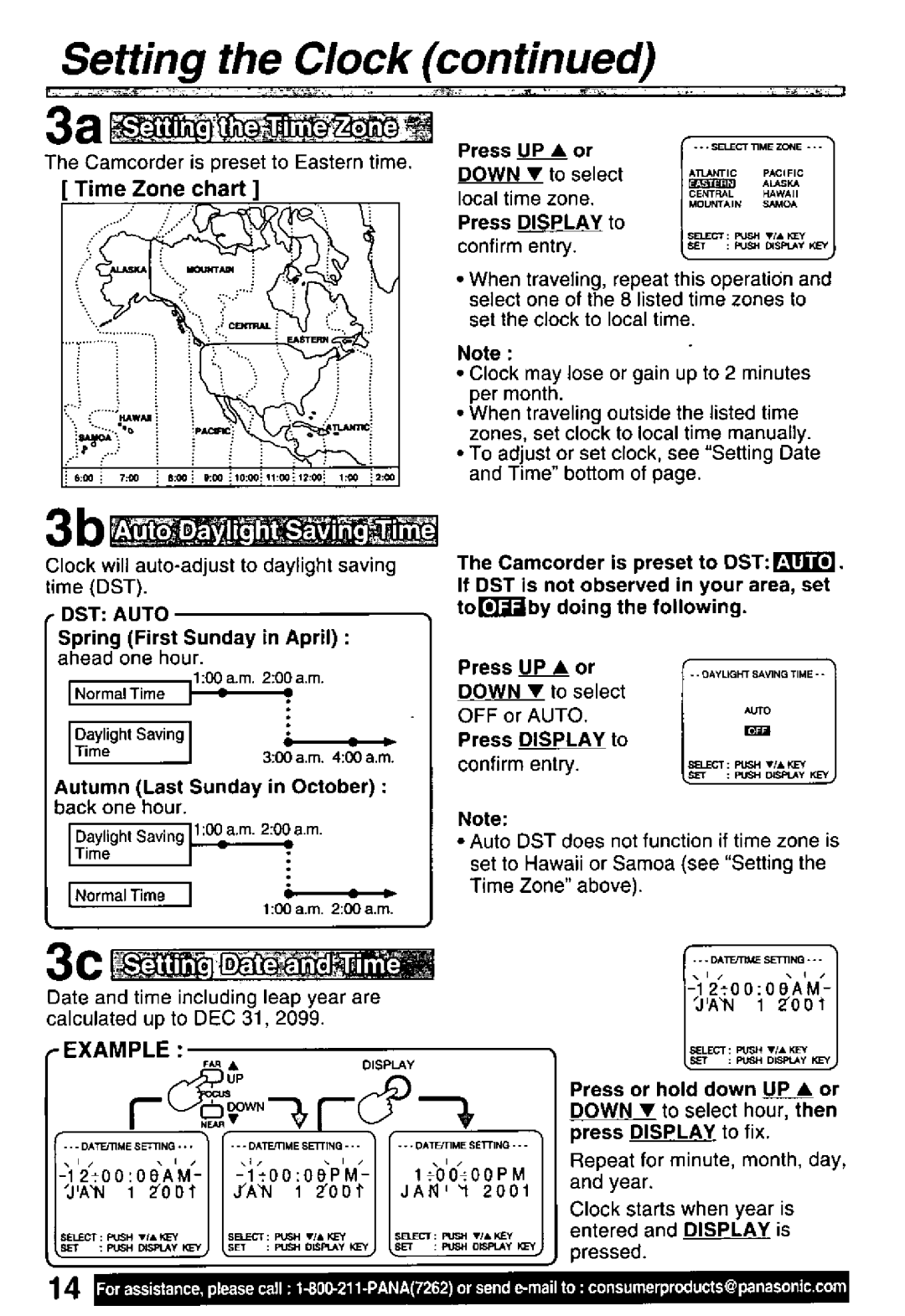 Panasonic PV-L551, PV-L601, PV-L651 manual 