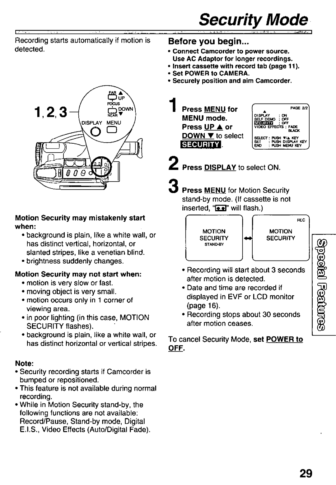 Panasonic PV-L551, PV-L601, PV-L651 manual 