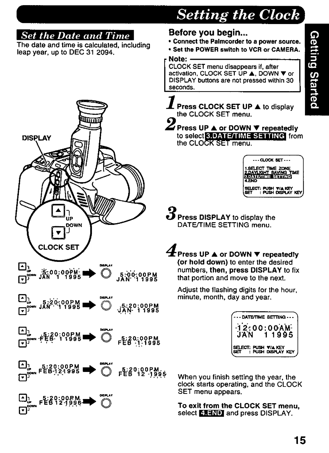 Panasonic PV-L606 manual 