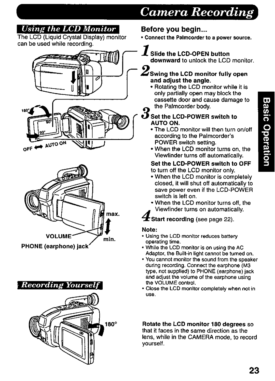 Panasonic PV-L606 manual 