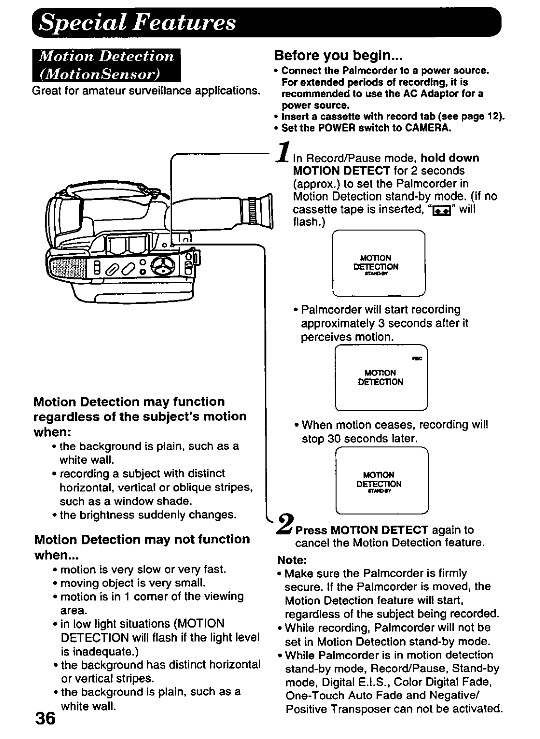 Panasonic PV-L606 manual 