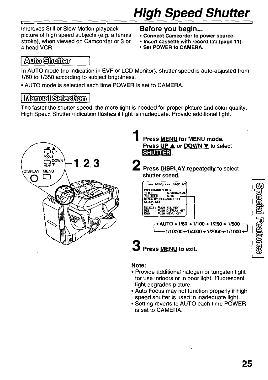 Panasonic PV-L51, PV-L61 manual 