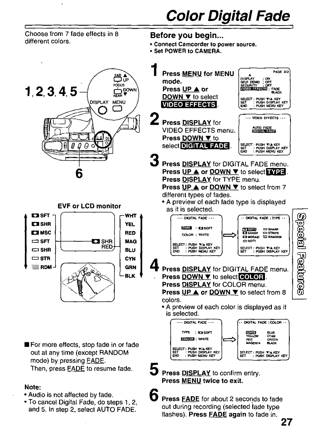 Panasonic PV-L51, PV-L61 manual 