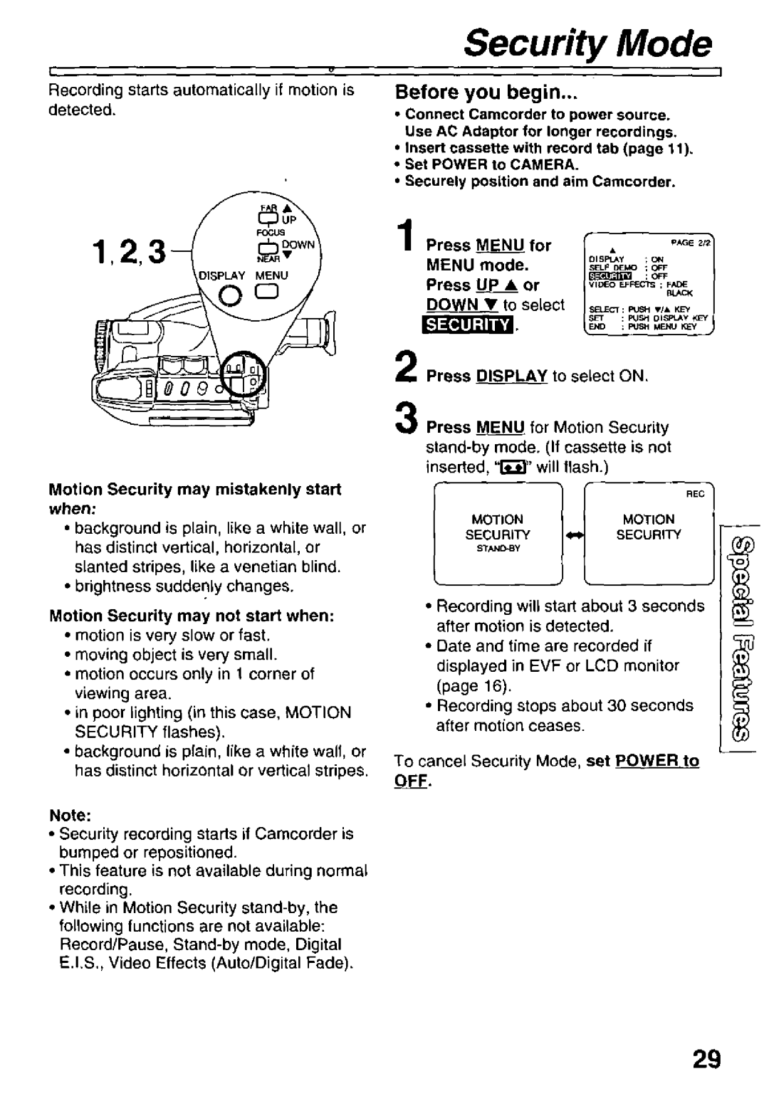 Panasonic PV-L51, PV-L61 manual 