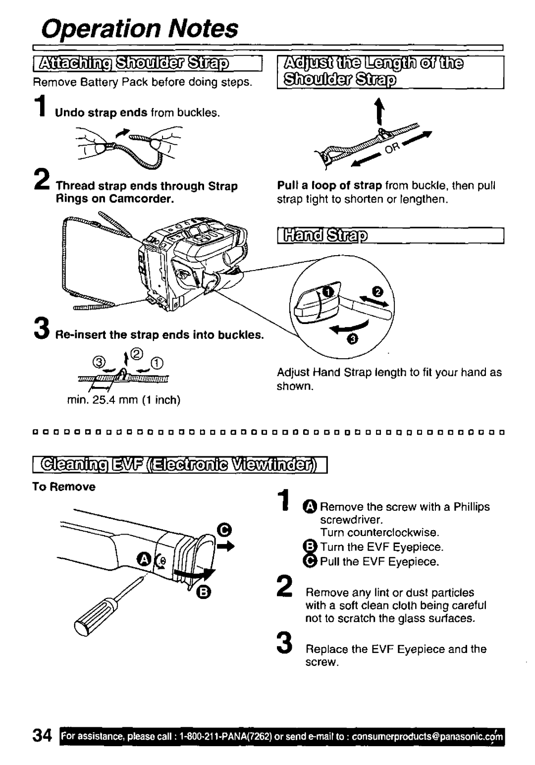 Panasonic PV-L61, PV-L51 manual 