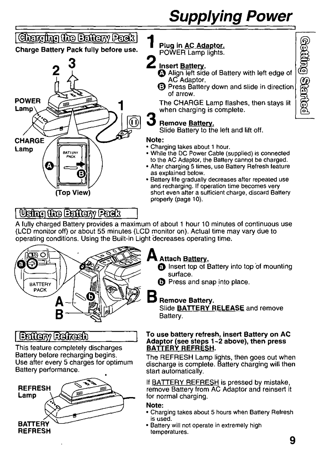 Panasonic PV-L51, PV-L61 manual 