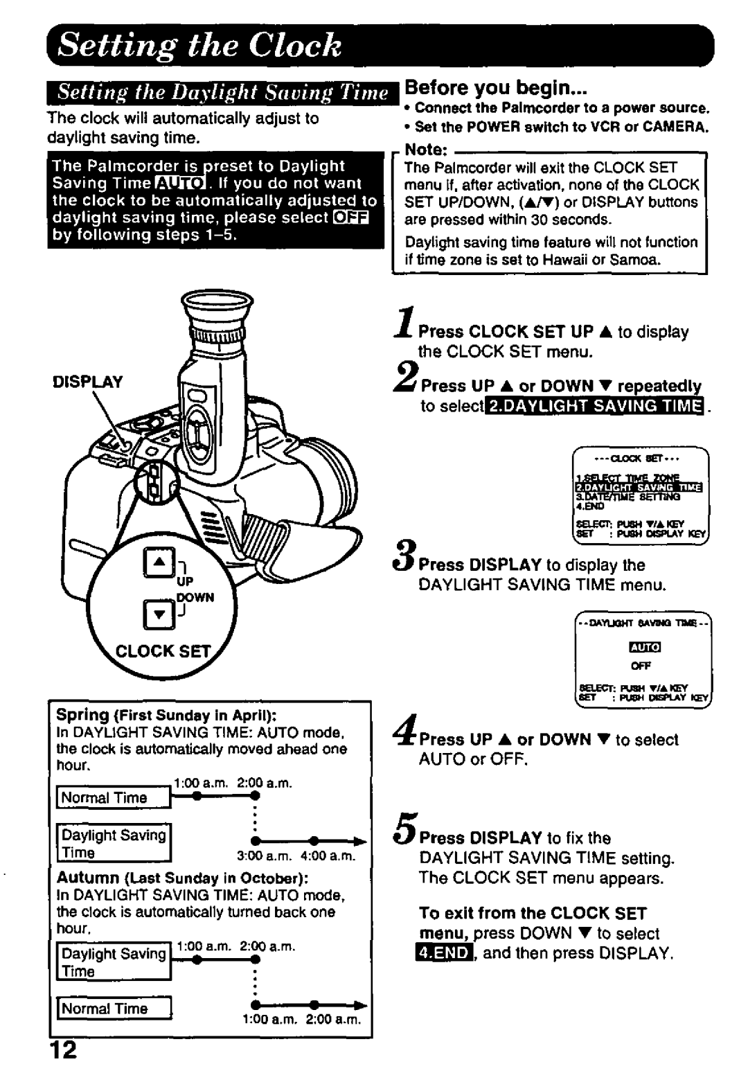 Panasonic PV-L647 manual 