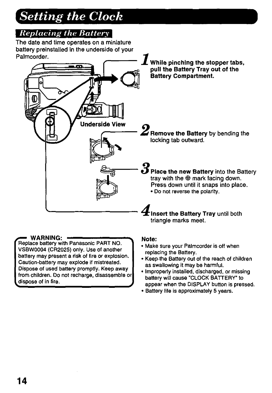 Panasonic PV-L647 manual 