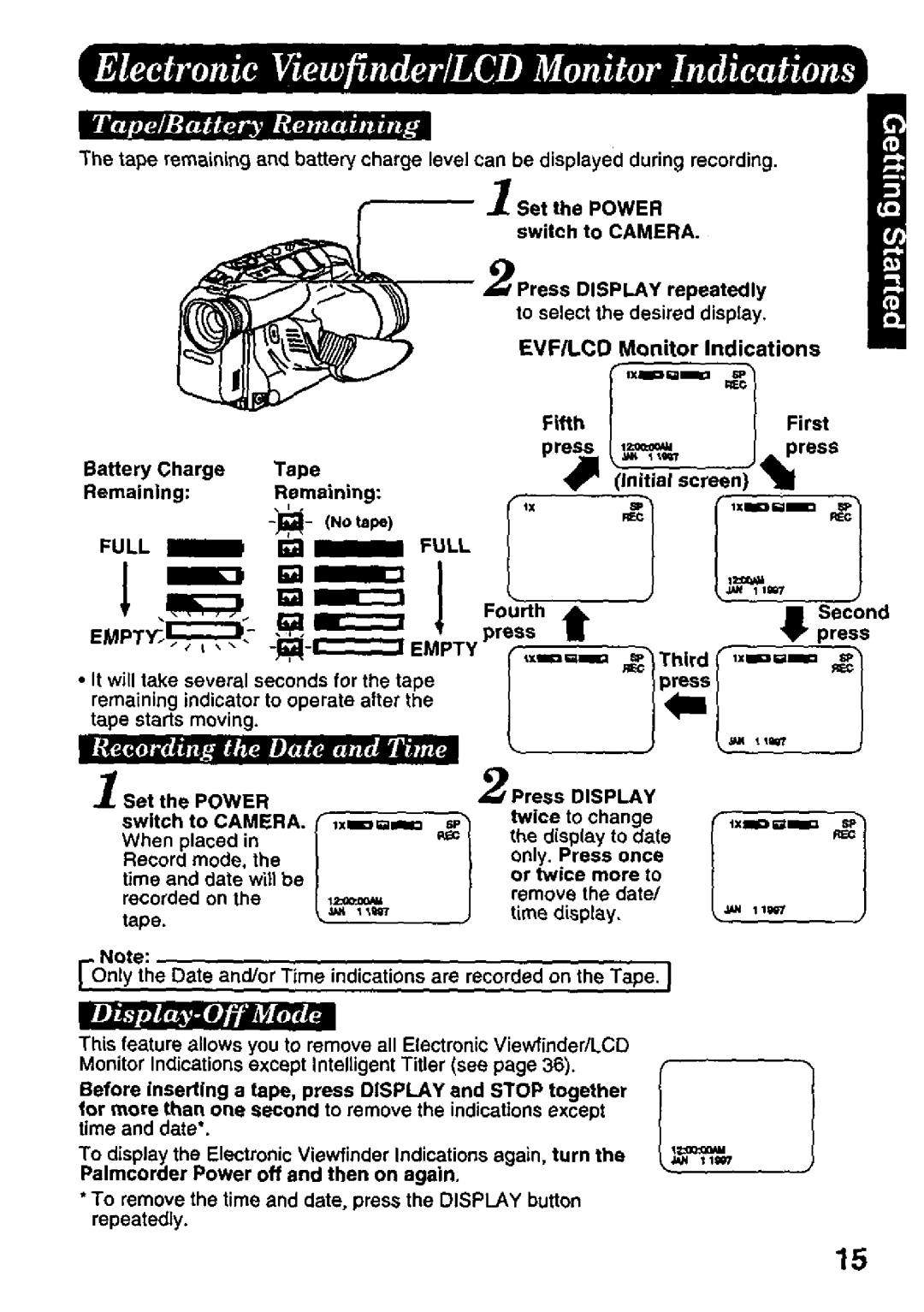 Panasonic PV-L647 manual 