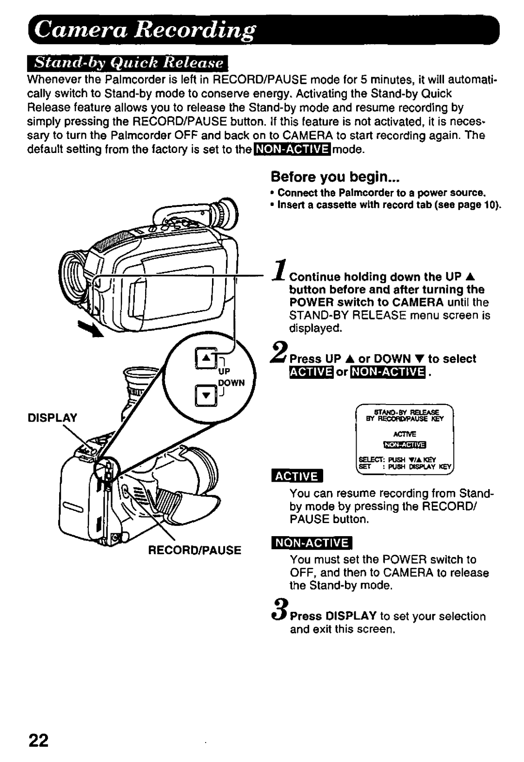 Panasonic PV-L647 manual 