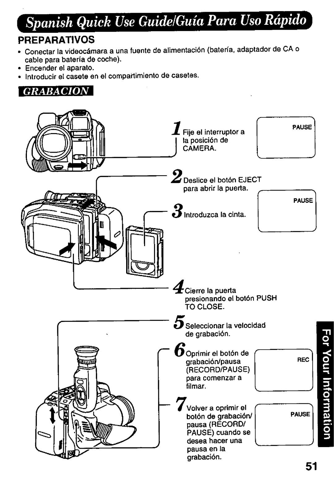 Panasonic PV-L647 manual 