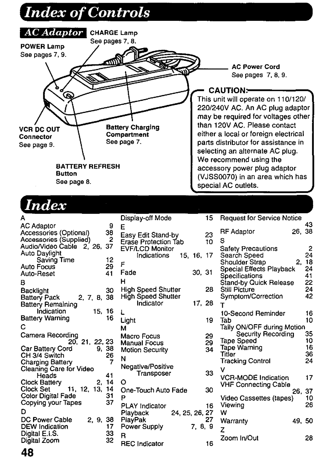 Panasonic PV-L657 manual 