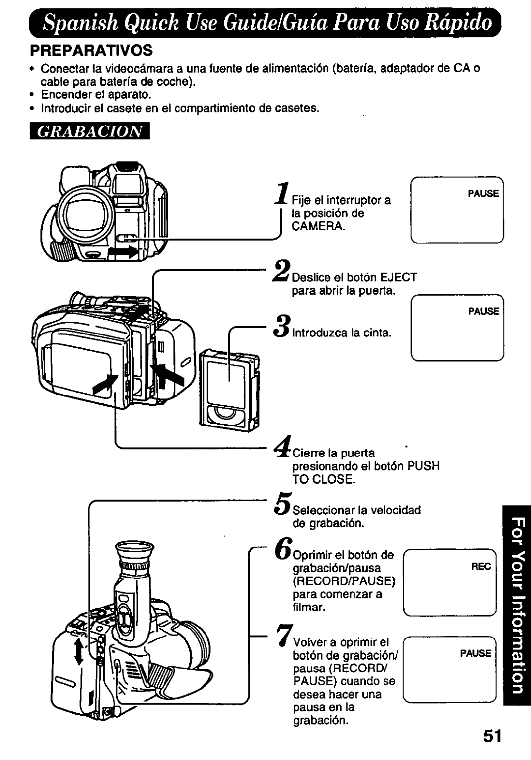 Panasonic PV-L657 manual 