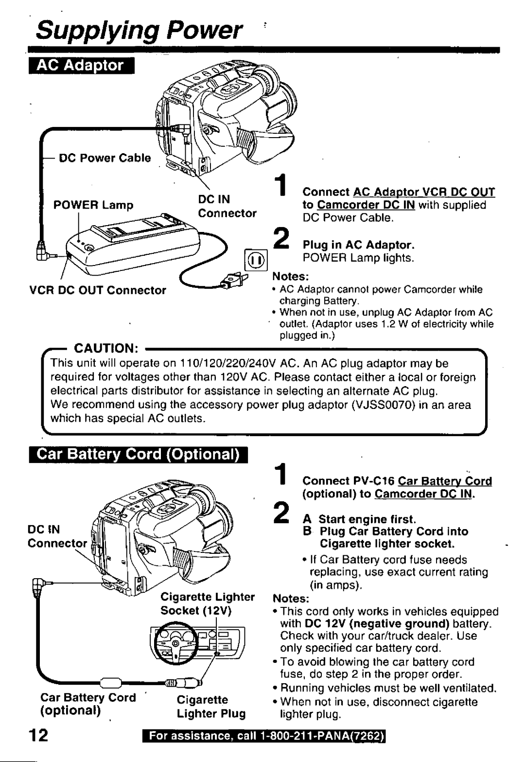 Panasonic PV-L659 manual 