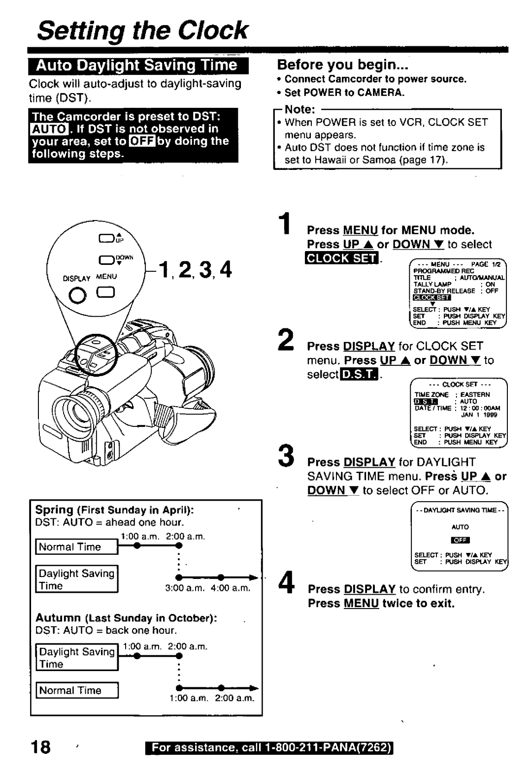 Panasonic PV-L659 manual 