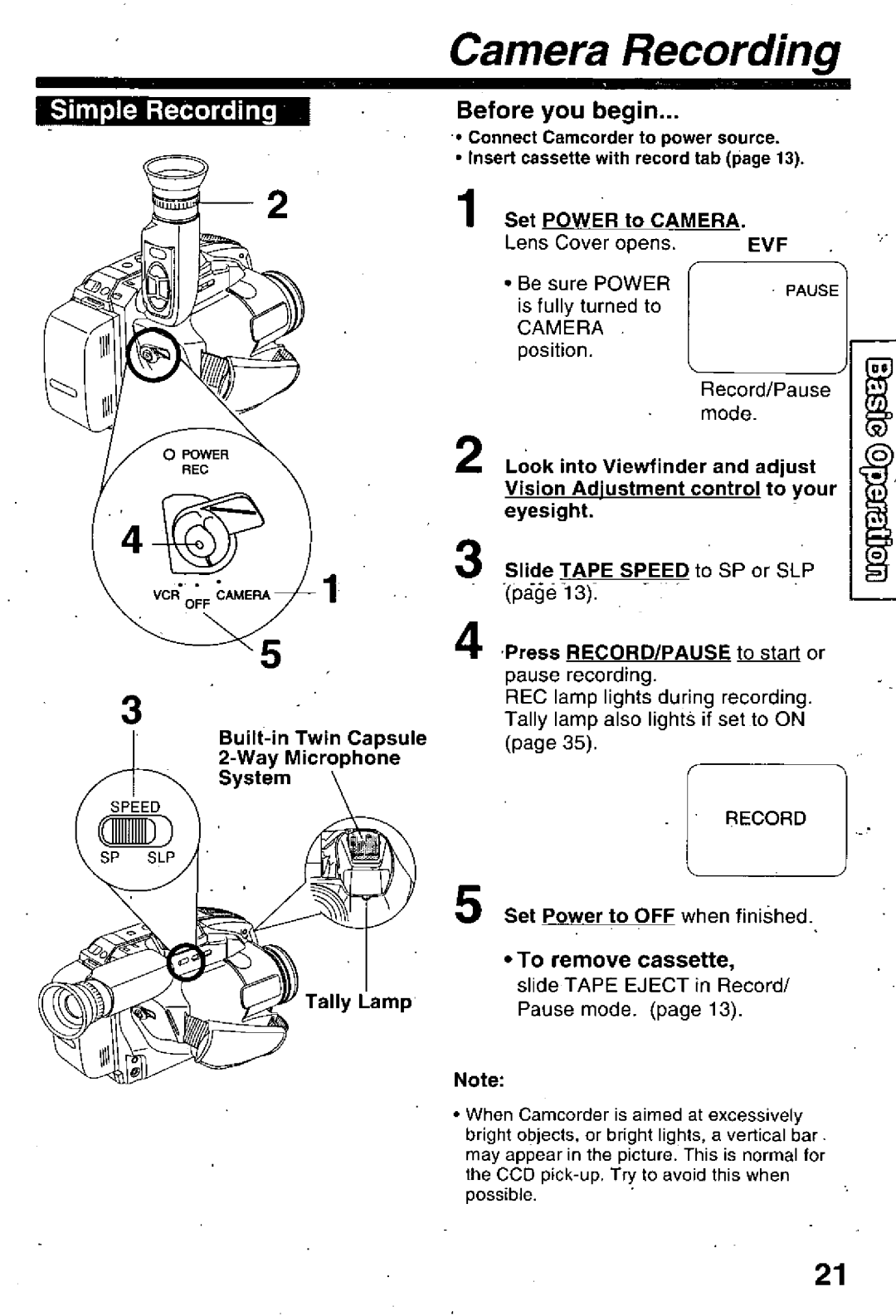 Panasonic PV-L659 manual 