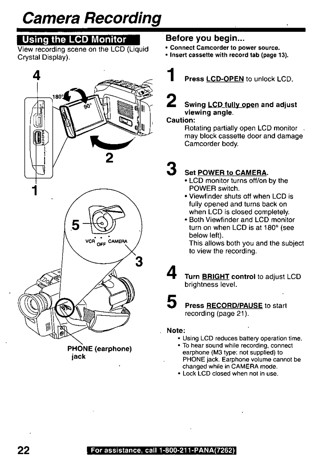 Panasonic PV-L659 manual 