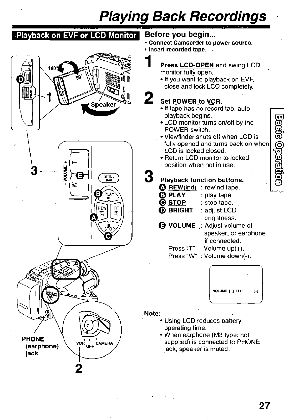 Panasonic PV-L659 manual 